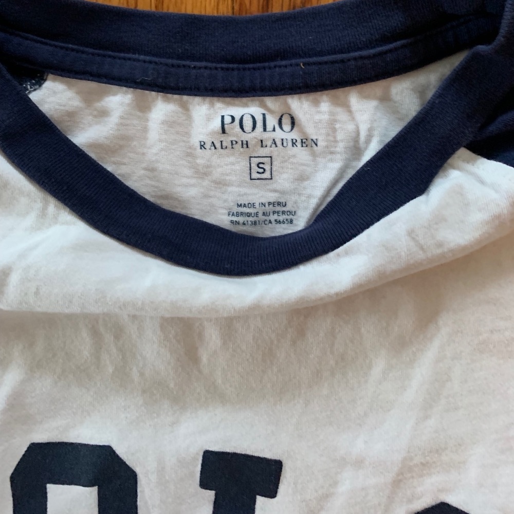 Polo Ralph Lauren long sleeve baseball shirt